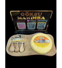GÖKSUBEY GURME KEKİKLİ GÖBEK KAŞAR PEYNİRİ 1 KG  