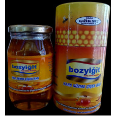 BOZYİĞİT ÖZEL ÜRETİM ŞEKERSİZ SÜZME ÇİÇEK BALI NET 450 GR