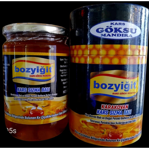 BOZYİĞİT SIZMA BAL (KARAKOVAN SÜZME) NET 850 GR GURME LEZZET