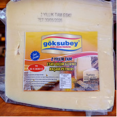 GÖKSUBEY GURME  TAM ESKİ KAŞAR PEYNİRİ  1 KG İKİ YILLIK