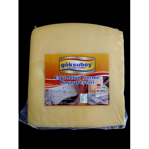  GÖKSUBEY GURME ESKİ KAŞAR PEYNİRİ  500 GR BİR YILLIK