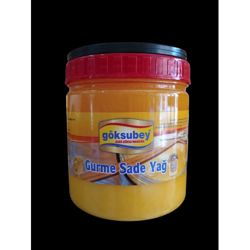GÖKSUBEY ÖZEL ÜRETİM GURME SADE YAĞ 1 KG PET (BÜRÜT)