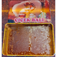 BOZYİĞİT PETEKLİ ÇİÇEK BALI 1 KG TENEKE 