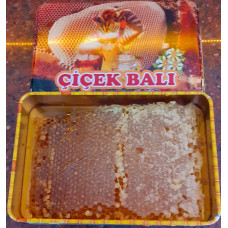 BOZYİĞİT PETEKLİ ÇİÇEK BALI 1 KG TENEKE 