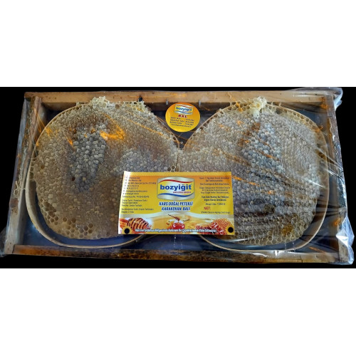  BOZYİĞİT DOĞAL PETEKLİ KARS KARAKOVAN BALI  2,600 gr-2,750 gr 