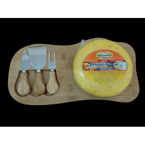 GÖKSUBEY GURME KEKİKLİ GÖBEK KAŞAR PEYNİRİ 1 KG 
