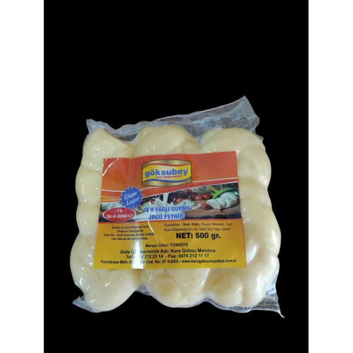 GÖKSUBEY KARS ÖRGÜ PEYNİRİ TAM YAĞLI 1 KG